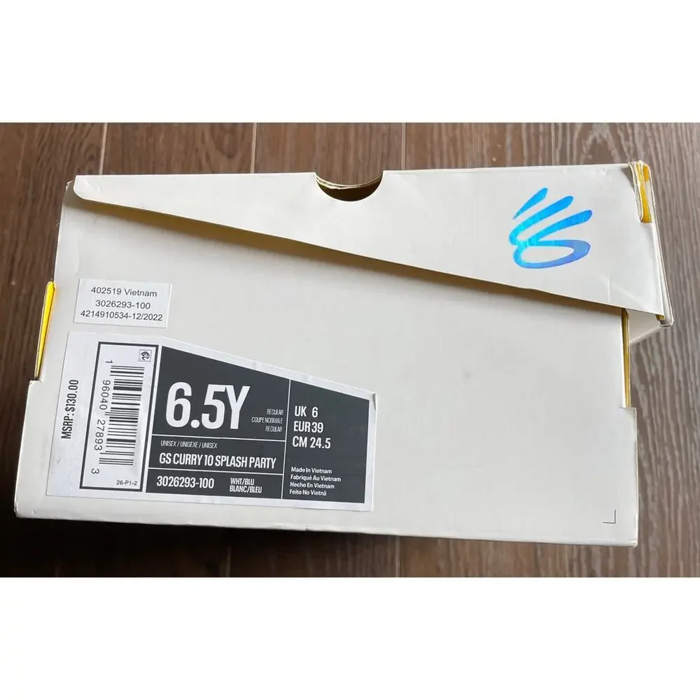 Under Armour Curry‎ empty shoe box